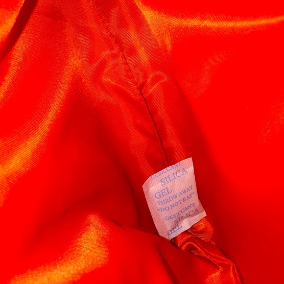 Balmain Paris Hair Couture Limited Edition Orange Cosmetic Bag NIB - Picture 4 of 9